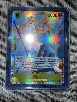Near Mint Nami EB03-053 SR English One Piece Heroines Edition - Image 1