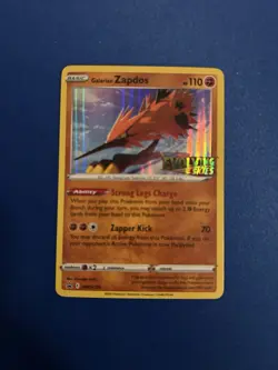 Galarian Zapdos - (Prerelease) SWSH124 SWSH: Sword & Shield Promo Cards Holo - Image 1
