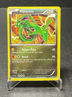 Rayquaza 11/20 Dragon Vault Holo 2012 Pokemon TCG Card - MP - Image 1