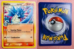 Seadra 52/110 | EX Holon Phantoms | 2006 Vintage Non Holo Pokemon TCG Card | LP - Image 3