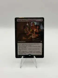 MTG - Black Market Connections - CLB - R - Ext Art - 620 - Image 1