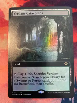 MTG Modern Horizons 2 Verdant Catacombs Extended Art Foil - Image 1