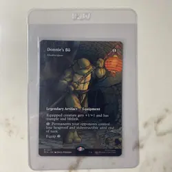 Donnie's Bo (Borderless) Mythic MTG Ninja Turtles - Image 1