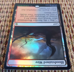 Bloodstained Mire – FOIL – Strong NM | Khans of Tarkir | 2014 Fetch Land Value - Image 4