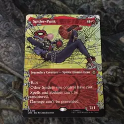 Spider-Punk (0210) (Borderless) Marvel's Spider-Man Regular - Image 1