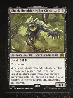 MTG Teenage Mutant Ninja Turtles Shark Shredder, Killer Clone 0073 NM Rare - Image 1