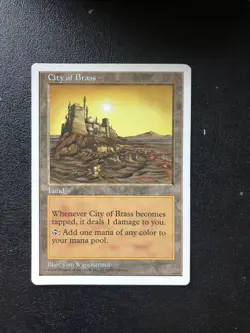 Magic The Gathering City Of Brass 5th Edition - Image 1