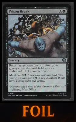 MTG Marvel's Spider-Man #61 Prison Break Foil - Image 1