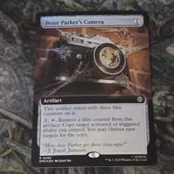 Peter Parker's Camera (Extended Art) Marvel's Spider-Man Foil - Image 1