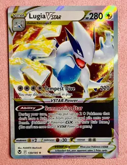 Lugia VSTAR | 139/195 | Silver Tempest | 2022 Pokemon Card Ultra Rare Holo | NM - Image 1