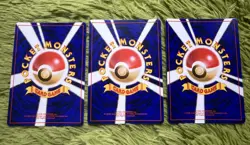 Pokemon Japanese Holo Victrebell 071, Vileplume 045, Fossil Muk 089 NM - Image 5