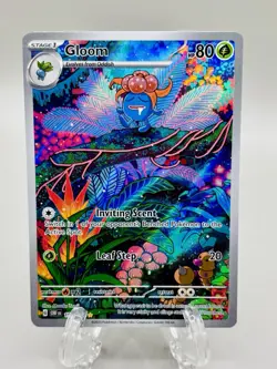 Gloom 198/197 - Obsidian Flames - Illustration Rare - Pokemon - Image 1