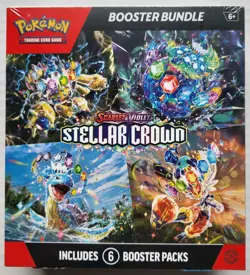 Pokemon TCG Stellar Crown Booster Bundle Box Factory Sealed - Image 1