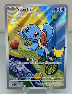 Pokemon TCG First Partner Illustration Collection 2026 Squirtle 039 Promo - Image 1