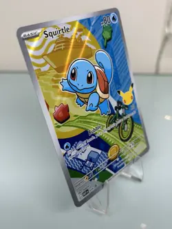 Pokemon TCG First Partner Illustration Collection 2026 Squirtle 039 Promo - Image 2