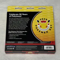 Pokemon Day 2026 Collection Box 30th Anniversary & Pikachu Natural History Jumbo - Image 3