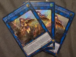 3x Lib the World Key Blademaster BLMM-EN159 Secret Rare First Edition Yu-Gi-Oh - Image 1