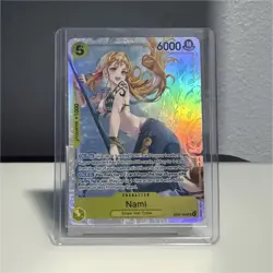 One Piece CCG Nami Special Full Art Holo EB03-053 6000 Power Heroines Edition - Image 1