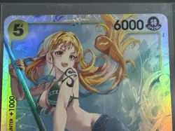 One Piece CCG Nami Special Full Art Holo EB03-053 6000 Power Heroines Edition - Image 3