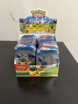 Pokemon Mega Evolution—Ascended Heroes Mini Tin Metal Trading Card Game - Image 1