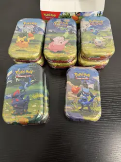 Pokemon Mega Evolution—Ascended Heroes Mini Tin Metal Trading Card Game - Image 2