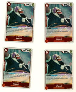 Set Of 4 Wapol OP08-014 Foil Two Legends One Piece Trading Card - Image 3