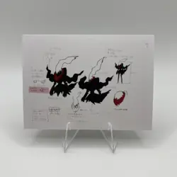 Pokemon Polaroid Darkrai Sketch Art Card ZA STUDIO - Image 1