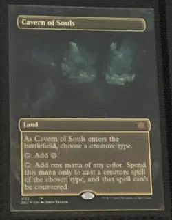 Cavern of Souls Borderless NM Foil Double Masters 2022 402 Unplayed - Image 1