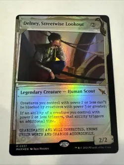 Delney Streetwise Lookout Murders at Karlov Manor Foil - Image 1