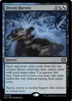 Dream Harvest FOIL Lorwyn Eclipsed Magic MTG NM - Image 1