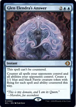 Glen Elendra's Answer Lorwyn Eclipsed Magic MTG NM - Image 1
