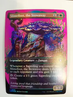 Slimefoot, the Stowaway (Borderless) Commander Masters Foil - Image 1