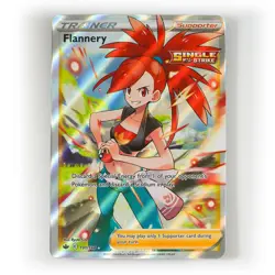 Pokemon - Flannery - 191/198 - SWSH Chilling Reign - Full Art Trainer - Image 1