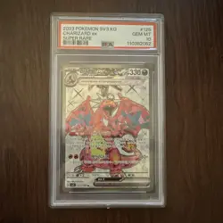 PSA 10 Gem Mint Charizard ex SV3 KO 125/108 Super Rare 2023 Pokemon Korean - Image 1