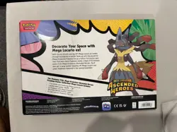 Pokemon Ascended Heroes Premium Poster Collection Mega Gardevoir New Sealed - Image 2