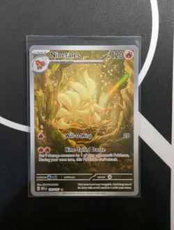Ninetales 199 Obsidian Flames Holo Illustration Rare Full Art - Pokemon TCG - Image 1