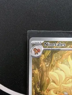 Ninetales 199 Obsidian Flames Holo Illustration Rare Full Art - Pokemon TCG - Image 2