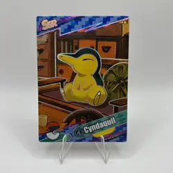 Pokemon Eif Origins 4.0 Cyndaquil PM SSR NO-005 NON TCG - Image 1