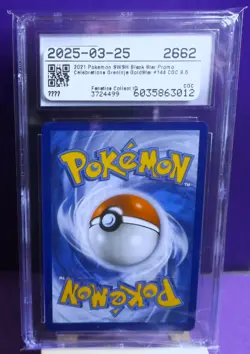 2021 POKEMON CELEBRATIONS GRENINJA BLACK STAR PROMOS SWSH144 MINT + CGC 9.5 - Image 3