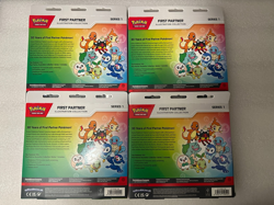 Lot of 4 Pokemon First Partner Illustration Collection Box Series 1 Sealed/NEW - Image 2