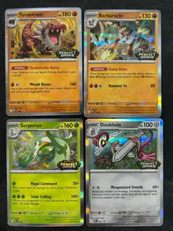 Perfect Order - Pokemon - Build and Battle Stamped Promos Complete Set Of 4 - Image 1