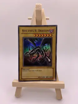 Red-Eyes B. Dragon LOB-E056 Ultra Rare Holographic Yu-Gi-Oh TCG - Image 1