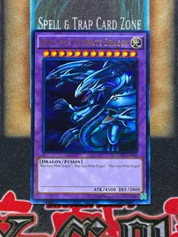 Yugioh Blue-Eyes Ultimate Dragon LDK2-ENK40 Ultra Rare Unl NM - Image 1