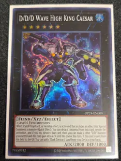 D/D/D Wave High King Caesar - OP24-EN009 - Super Rare - Unlimited Edition x1 - N - Image 1