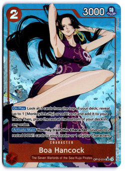 Boa Hancock OP12-014 Alt Art One Piece TCG English NM - Image 1