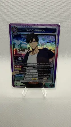 Solo Leveling Sung Jinwoo (Foil, Trigger) Union Arena UE178/SJG-1-022 Bandai - Image 1