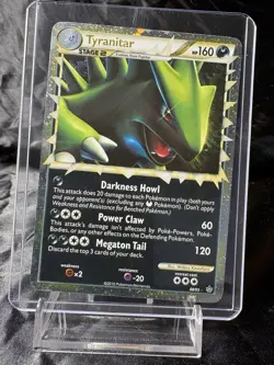 Pokemon Tyranitar PRIME 88/95 Unleashed Holo Rare Stage 2 Card 2010 MP/HP - Image 3