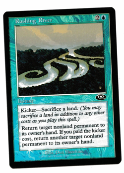 Magic the Gathering Card: Rushing River FOIL 30/143 Planeshift! NM - Image 1