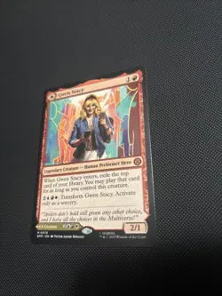 Gwen Stacy/Ghost Spider #78 Regular Mythic Nm Spider-Man Magic The Gathering - Image 1
