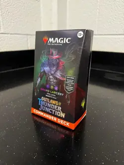 Outlaws of Thunder Junction: Commander Deck - Grand Larceny MTG Brand New Sealed - Image 1